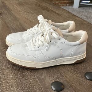 Madewell White Leather Sneakers